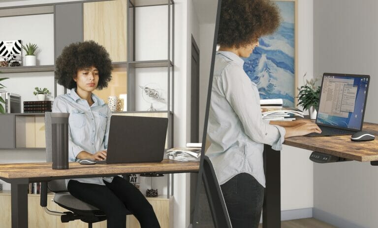 How I saved some money with my cheap standing desk setup