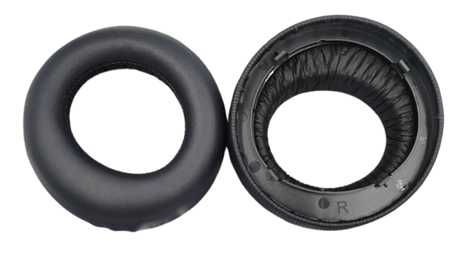 ear pads removed, each side shown