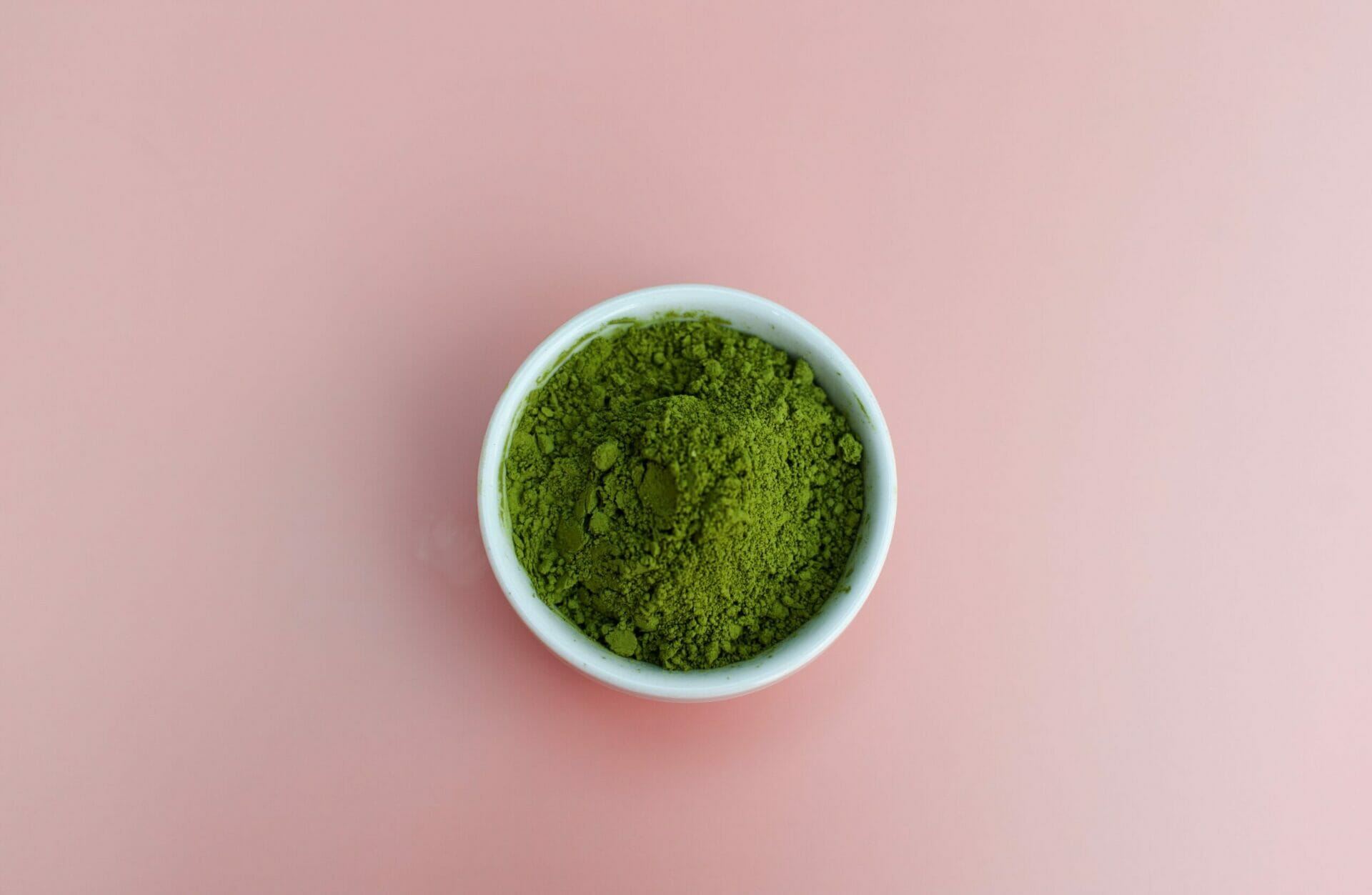 bowl of green powder