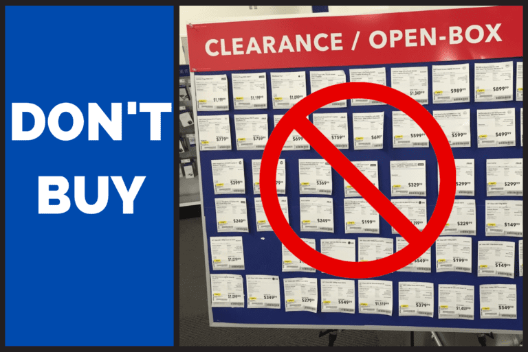 Here’s why I won’t buy a Best Buy Open Box product